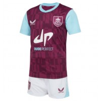 Echipament fotbal Burnley Tricou Acasa 2024-25 pentru copii maneca scurta (+ Pantaloni scurti)